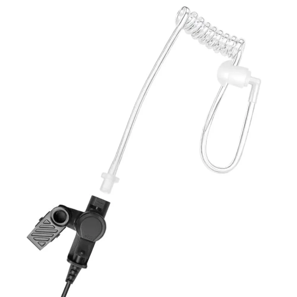 FBI Acoustic Earpiece PTT Headset for Motorola Radios XPR3300e, XPR3500, DP2600